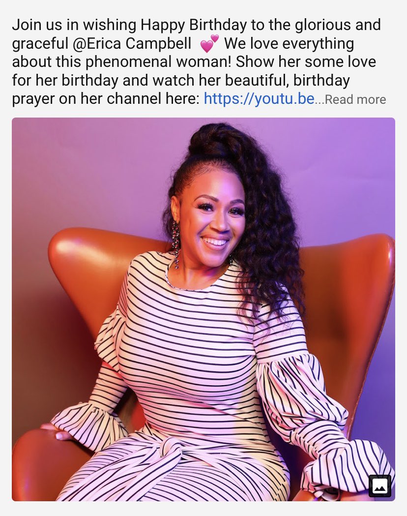 Happy Birthday     Erica Campbell 