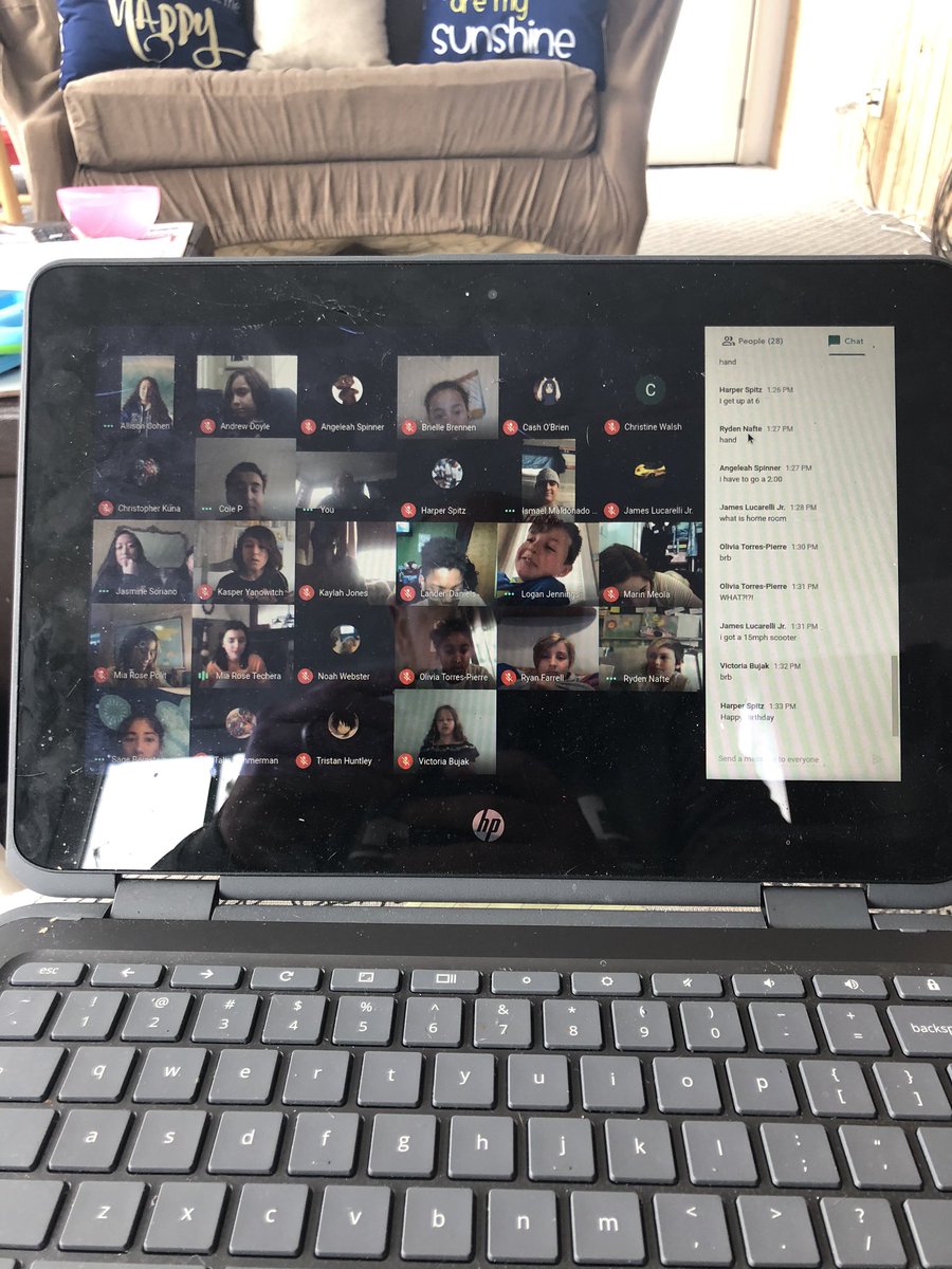 If you look closely...you will see   High schoolers volunteering time out of their day to hold a Q&amp;A session with our 5th graders! The kids developed questions regarding their next step in their academic journey and these amazing high schoolers put them at ease! THANK YOU! 🙏