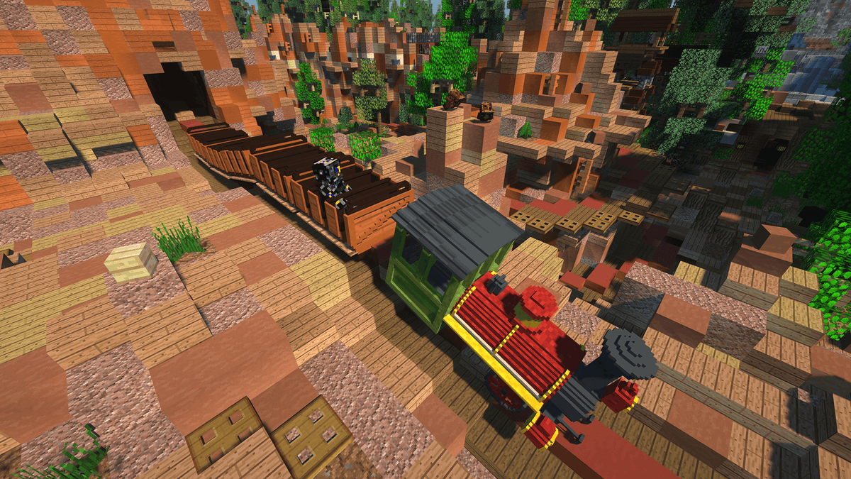 MinecraftParks's tweet photo. Big Thunder Mountain Railroad at Disneyland Park opened during tonight's public meeting! The rest of Frontierland is now also open!

IP: https://t.co/sXjdm2p08O https://t.co/88K6cI4j5p