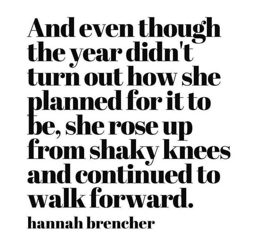 hannahbrencher's tweet photo. I usually post this in January but I feel like someone might need the words tonight 🤍 keep fighting forward. https://t.co/ygyRKlkMZJ