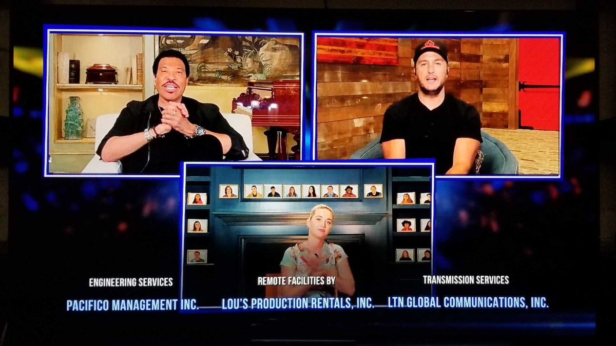 LTNGlobal's tweet photo. What a truly amazing evening! @AmericanIdol LTN in the credits! https://t.co/pJtlBXNicI