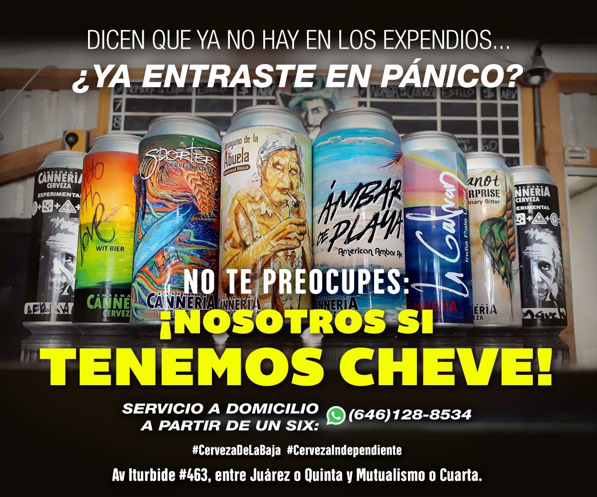 Recuerden que no todo es en Oxxo, tenemos la fortuna de contar con cervecerias locales!!! #consumelocal #comestucomemostodos #tomastucomemosnosotros #apoyaatucervecerialocal