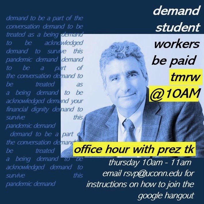 UConnBernie2020's tweet photo. Pull up at 10 AM! We will DM you the link! https://t.co/mO9s0U2HuH