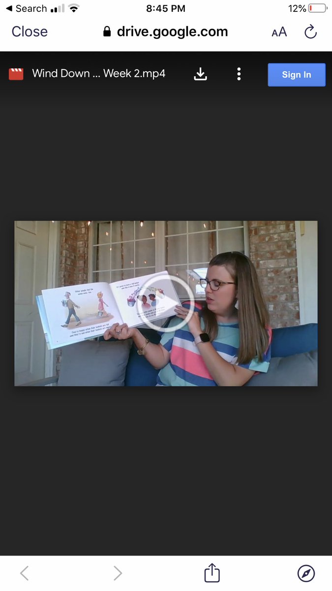 #CISDRocks <a href="/laurenjenriquez/">Lauren Enriquez</a> Wind Down Wednesday Story Time! @CityViewElem