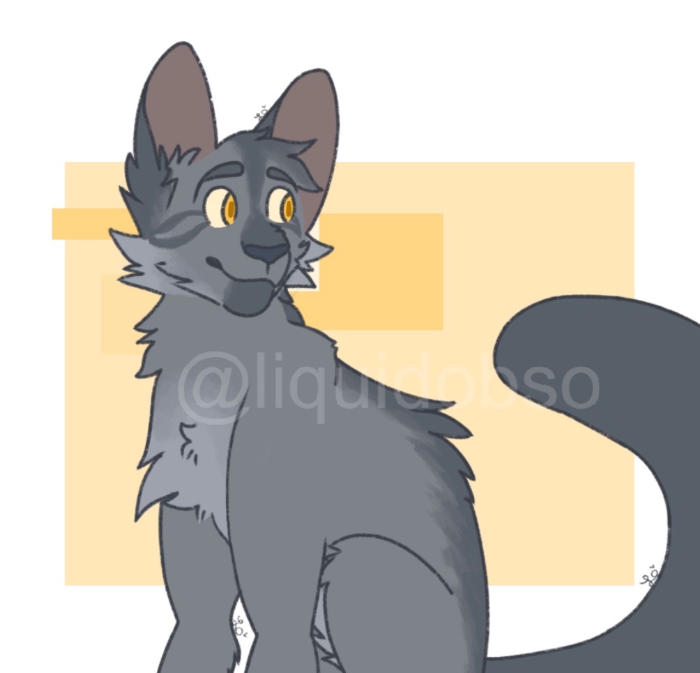 LiquidObso's tweet image. Here‘s Graystripe

Idk how to crop my art please help
#warriors #warriorcats #art #digitalart