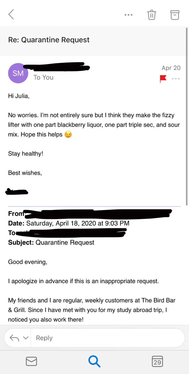 JuliaNachman's tweet photo. I emailed my study abroad advisor who also works at The Bird and I got some great feedback!!!!! https://t.co/czdYJ6Ifzk