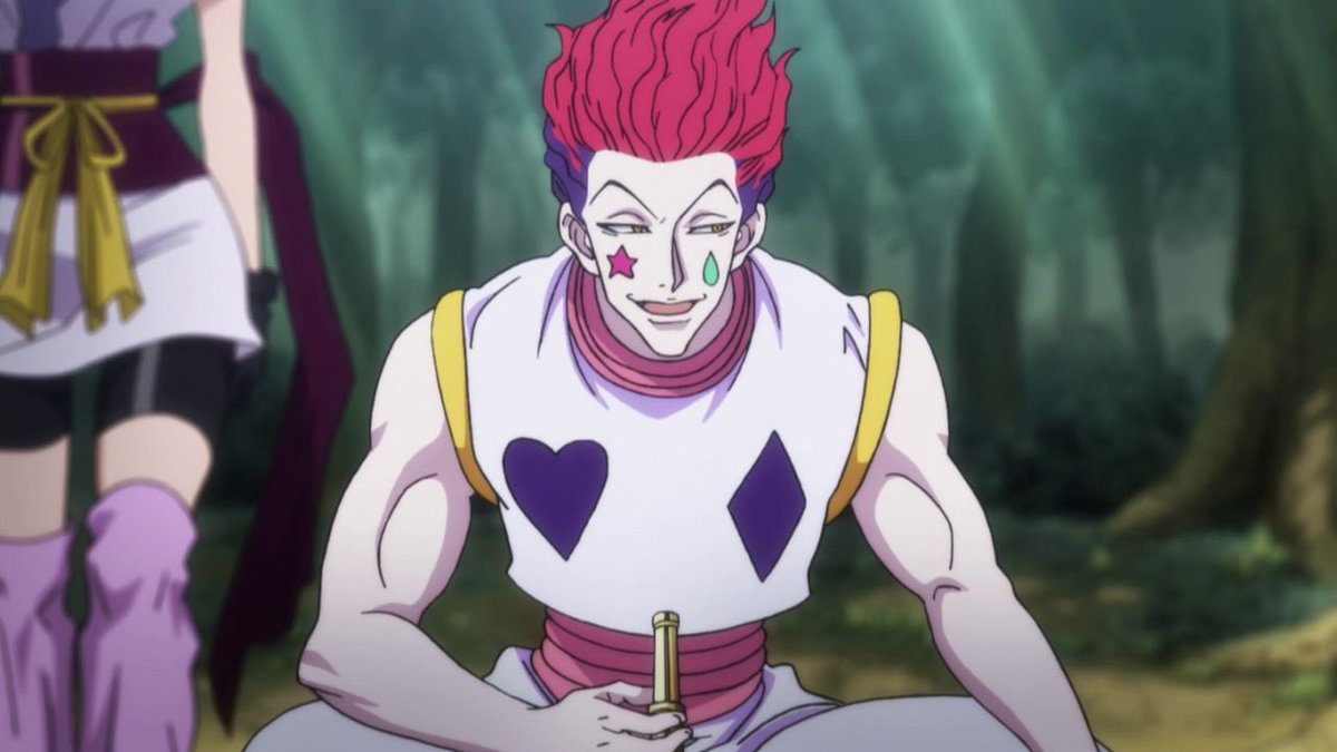 28. hisoka for “being a p/do and literally just existing ”