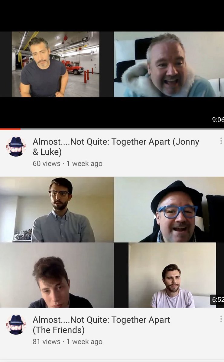 EffieCacarnakis's tweet photo. Sharing out takes from my second mini-episode (& an episode featuring the other members of the cast) of @Almost_NotQuite:Together Apart ~ Get to know everyone:
https://t.co/dK4kLhZWxZ
#Zoom #almostnotquite #webseries #tvdad #alonetogether #togetherapart #togetherapart2020 https://t.co/ZfJBRCdJuH