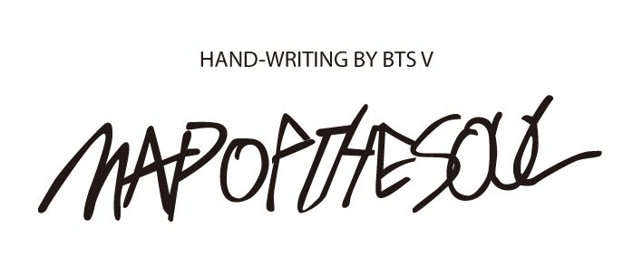 THEY FINALLY ADDED TAEHYUNG'S HANDWRITING ON THE MERCH.