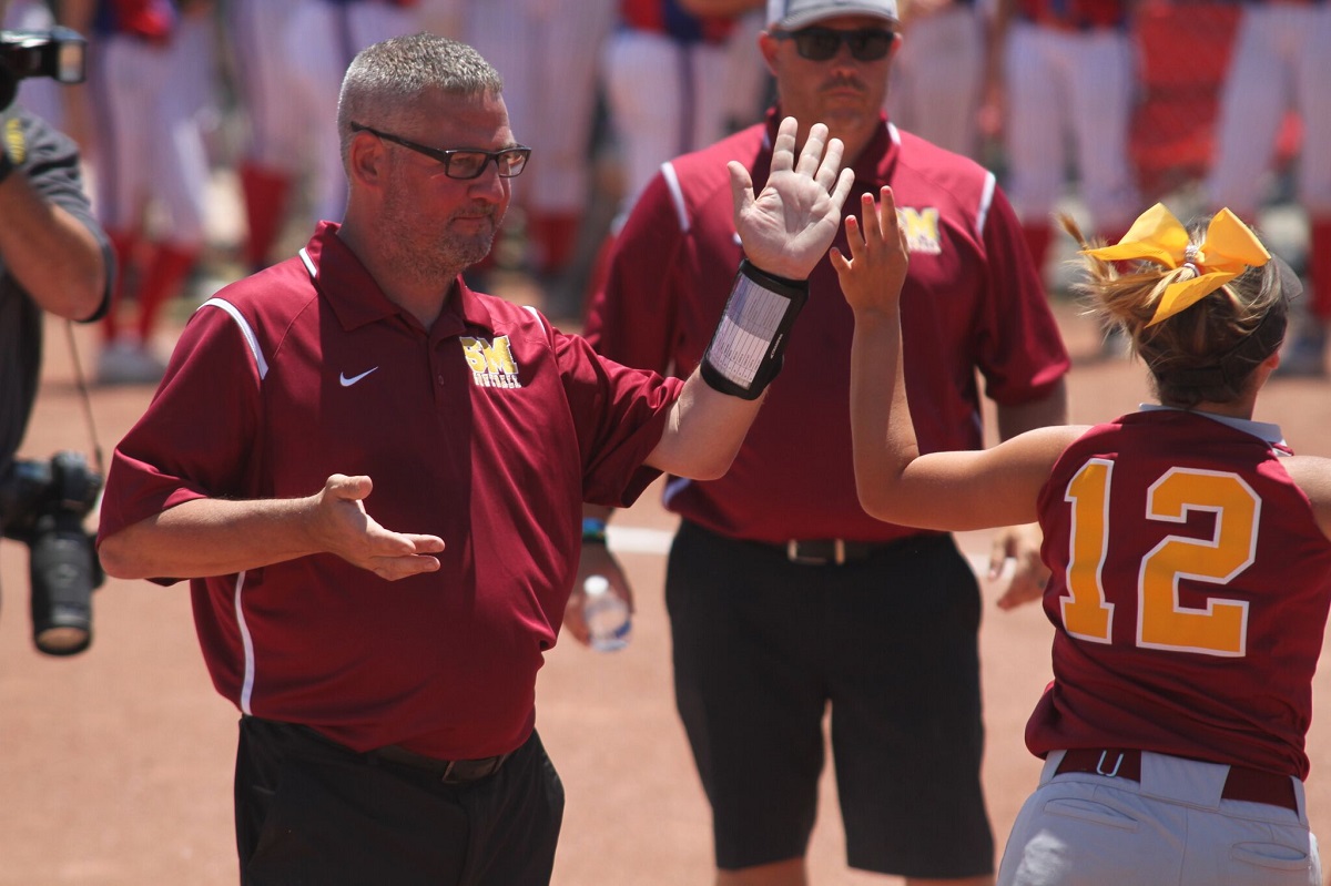 ScecinaNow's tweet photo. Scecina is sad to report that Cory Gray, former Scecina softball coach, has died.

Cory came back a year after having a stroke to coach the Crusaders to the 2017 Class 2A softball state championship.

Grant to Cory eternal rest. 

@SMHSathletics @smhs_softball https://t.co/Dcdu5iaGRV