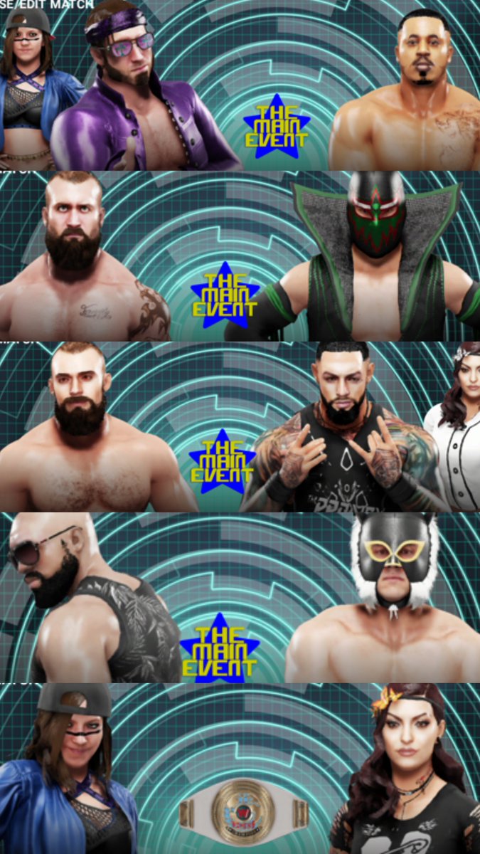 EPISODE 3 now! @Blaze_n_Haze v  @JBHayes707  @BlackSun_Rising v Fisher Angelo @ProdigyChildBAS v  @TheKimuraKiller  @KWashingtonCAW v PUMAAnd the main event for the women's championship in a last woman standing match @Jocelyngotknees defends against Erin! https://mixer.com/GamerShanePlays_