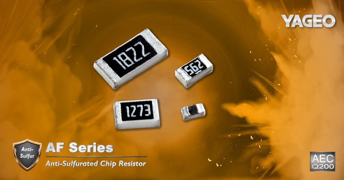 Here comes hero product : AF Series Chip Resistor 
which is good to show at ANY Super Hero Scenario ~
Extra Sensory:
High degree of anti-sulfurated capabilities
Know more: bit.ly/35jrFn2
#yageo #chipresistors #antisulfur #passivecomponents