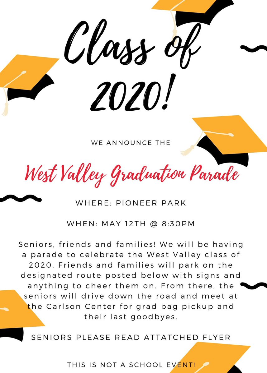 BritneyRochelea's tweet photo. Come support the West Valley Class of 2020❤️💛 @wvhsco2020 https://t.co/qITT9Sr06t