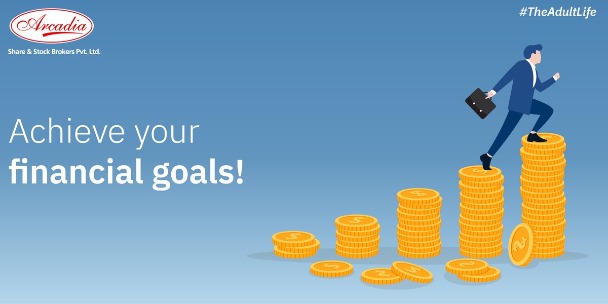 ArcadiaStock's tweet photo. Investing young with proper financial guidance is your first step towards living #TheAdultLife. 

#Arcadia #Trading #Investments #Savings #zerobrokerage #finance #SundayMotivation #goals #dreams #success #money #salary #services #sharemarket #stockmarket #MarketStrategy https://t.co/qPZuaYMNIm