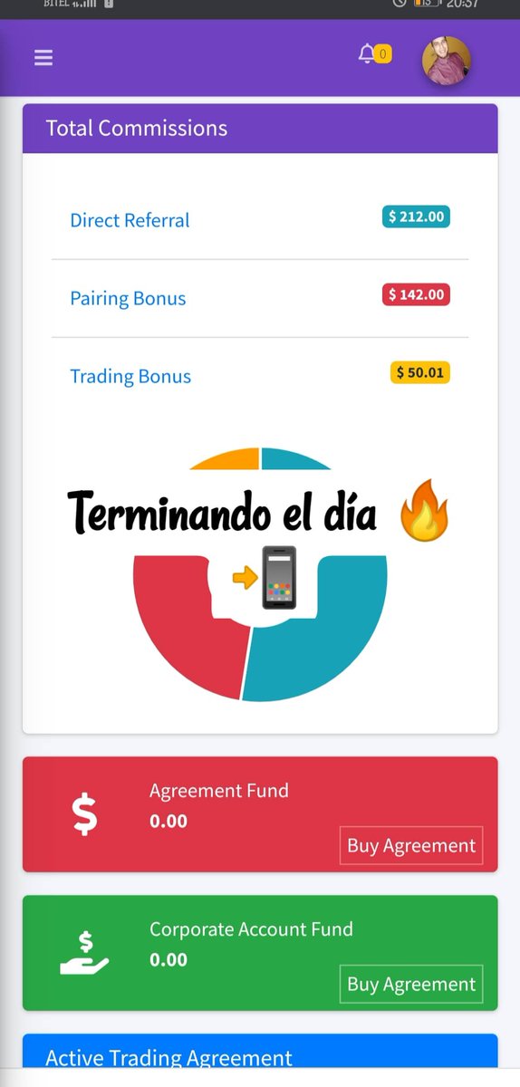 RLuchiany's tweet image. Ganancias al terminar el día de hoy🔥
#Bitwork #bitcoin #COVID19 #QuedateEnCasa #networking #halving2020