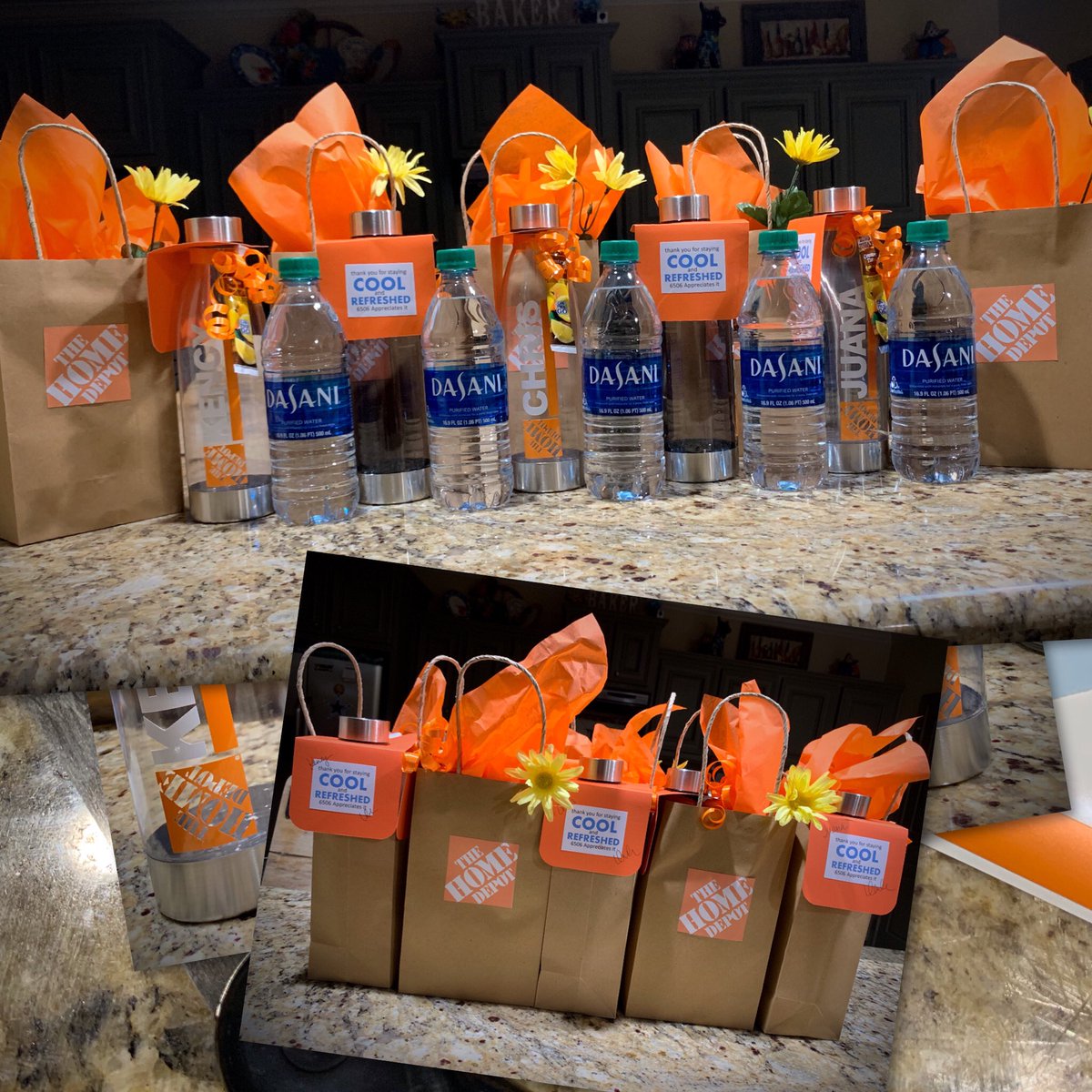 drlnlopez85's tweet photo. Today was my day off and after dinner I decided to craft these up for my ASMs to thank them for staying Cool and Refreshed. I’m very lucky to have them on my team. #HD6506 #d2sixO #Lemonade #ThankYou https://t.co/4XcYB6Q2eo