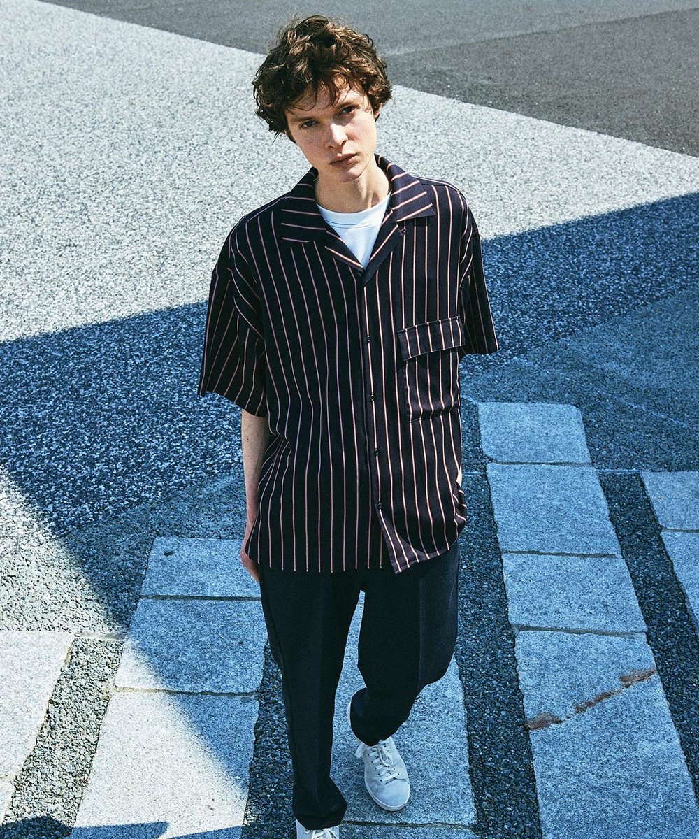 Emma Clothes 限定コラボ T Co Cwsbhvxeo1 ファッションインフルエンサーとっしー Sasatoshi Wear Emmaclothes 大好評のオープンカラーシャツから半袖タイプが遂にリリース カジュアルだけど品がある タウンユースに飾る今季マスト