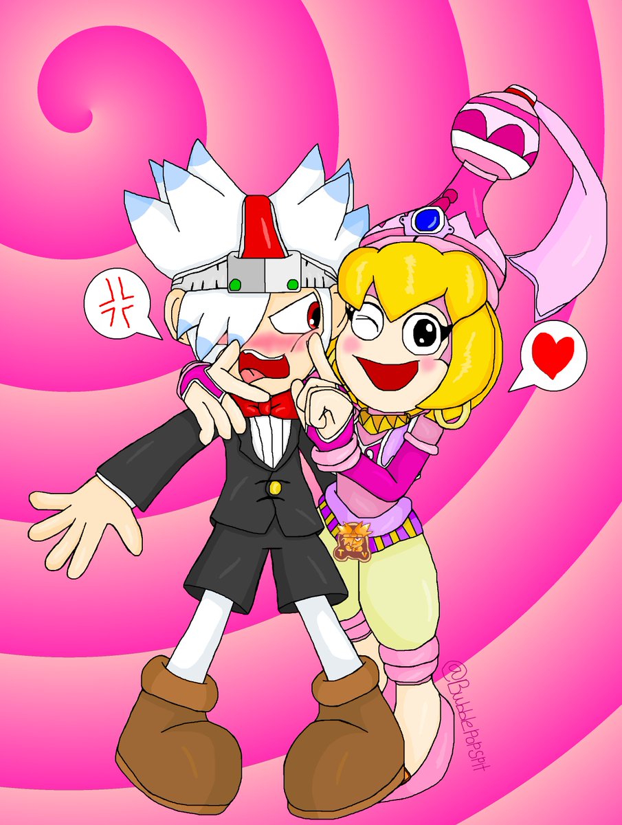 Bubblepopspit's tweet photo. "Isn't he the cutest thing?!" 💕✨
#ApeEscape #SaruGetchu #サルゲッチュ #Specter #PinkMonkey #Fanart https://t.co/Tv62XZ7TYP