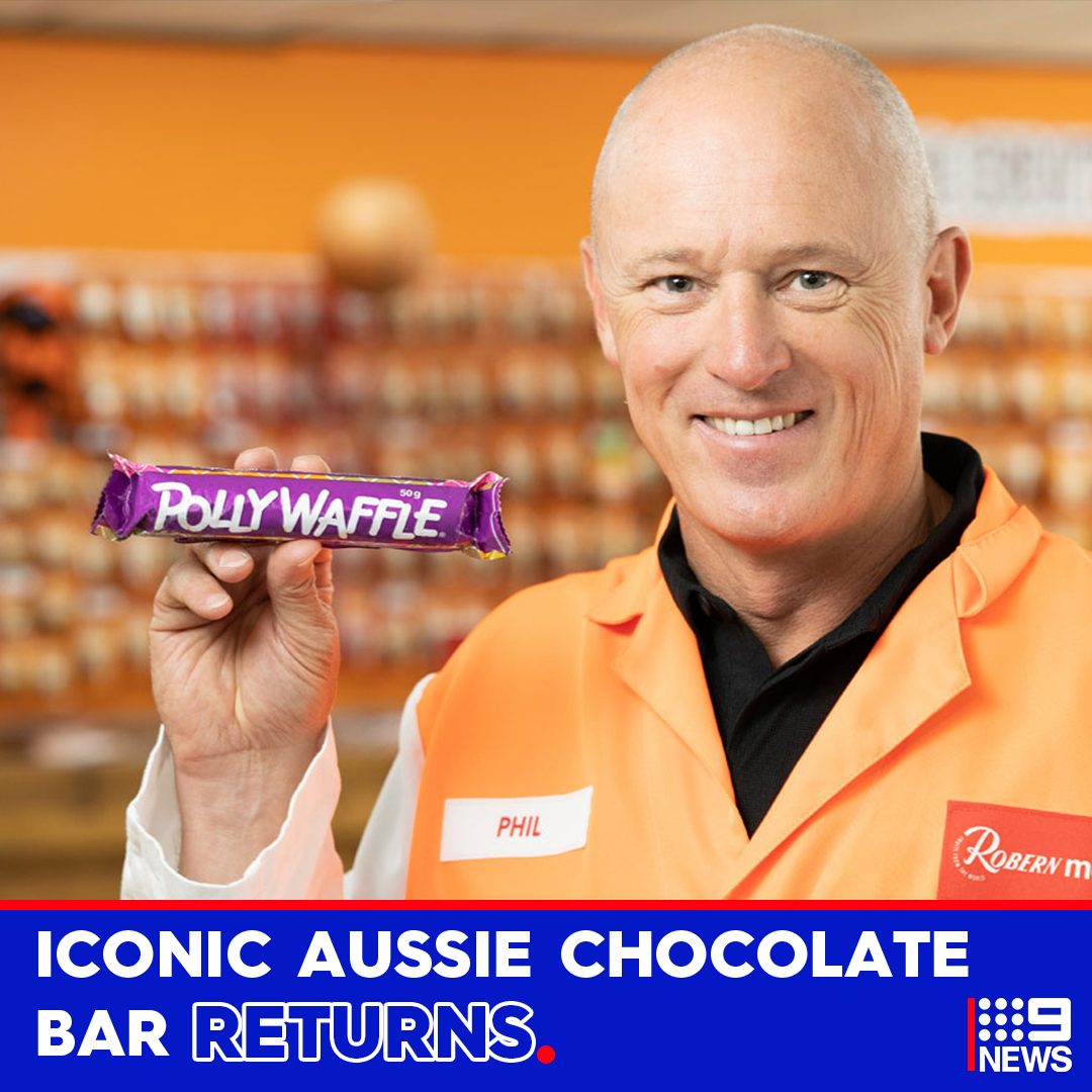 After an 11-year hiatus, the humble Polly Waffle chocolate bar is making a comeback! 🍫 #9News

Full story: 9Soci.al/JeeA30qBTlV