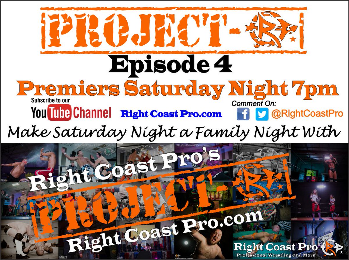 rightcoastpro's tweet photo. Episode 4 of Project R 
Premiers this Saturday Night 7pm
On https://t.co/s0bYZD2z8Y &amp; our @YouTube Channel
Make Saturday Night a Family Night
With Right Coast Pro – RCP https://t.co/2QIAW2bz8G