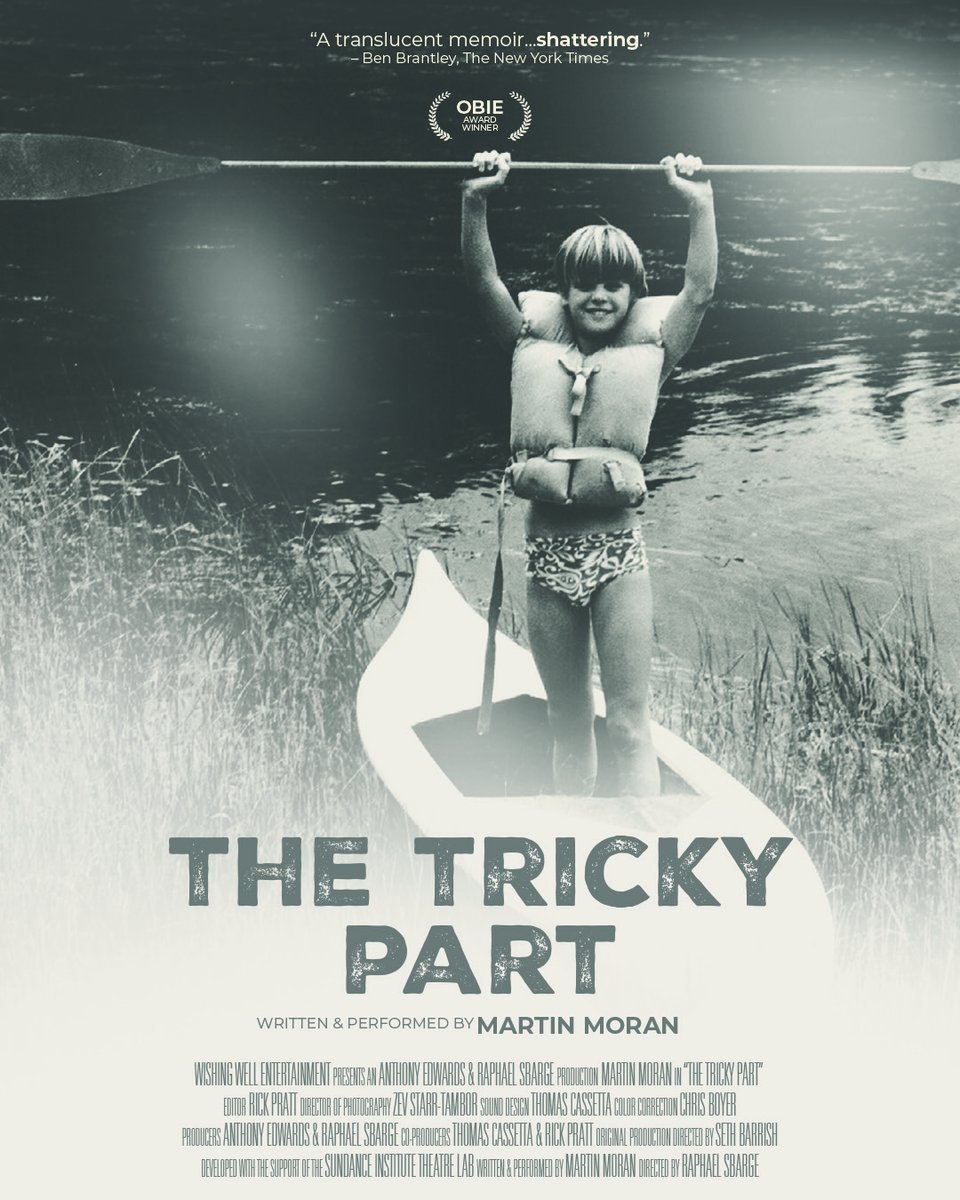 bhere2morrow's tweet photo. E and I designed this poster for #TheTrickyPart, a beautiful film by Martin Moran, @RaphaelSbarge + @anthonyedwards that premieres tomorrow @ 8pm PT/ET on https://t.co/NwZiYz6wq6 and @1in6org on Facebook and YouTube. Live Q&A to follow! https://t.co/EAouBNNUcp
