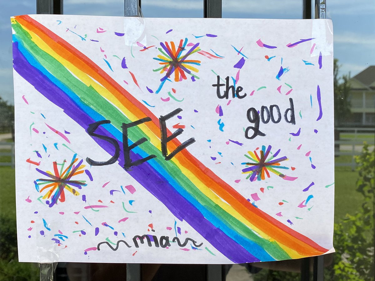 FloraLRogers5's tweet photo. Our girl keeping us positive with her signs. ❤️🌻
@MrsPotvinBES #bryantbengals https://t.co/Q4vqbhiKTB