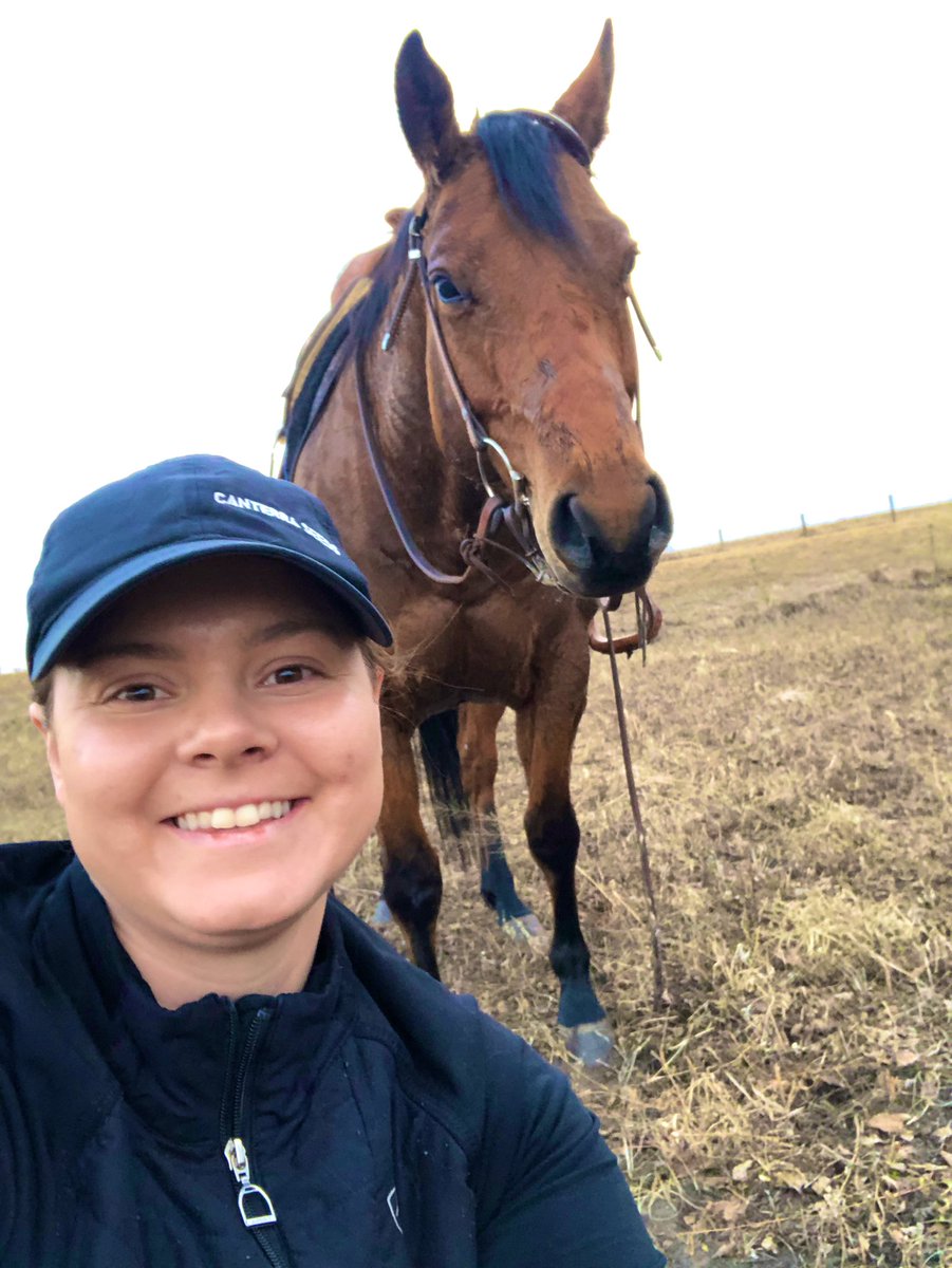 KarlOesch's tweet photo. Thankful for a few things:
- this evenings “freestyle lunge” didn’t go into the unharvested oat field
- #expresspro & glyph applied last fall - smoked all the weeds & deep rooted perennials so my horse didn’t trip all over himself. (New riding arena patch)
- this weather https://t.co/AmYXznedM8