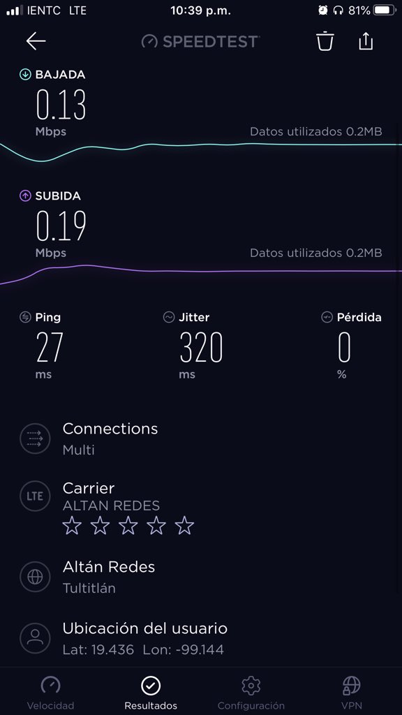 fcobernal's tweet photo. @IENTCoficial por cierto sigue estando pésimo el servicio de internet, y si! Siempre tienen la culpa los proveedores... ustedes no! Ajá! https://t.co/dRROTuWFWD