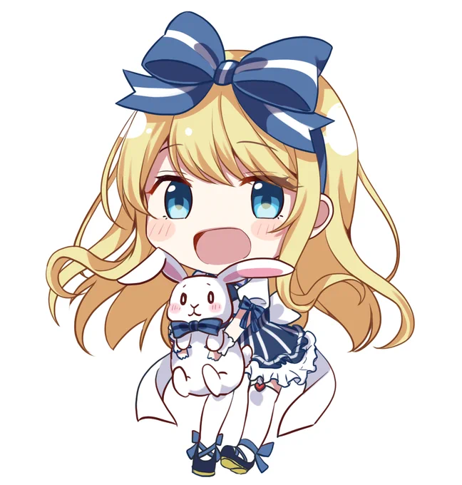 胡麻乃りおさんから、超絶にかわいいアリスちゃんのSHOWROOMアバター絵が届いたんごおおおおおおおお????????
本日申請するそうなので1週間くらいで?配布可能になると思います!もらってあげてくださいね!?

#アクキーにしたみ 