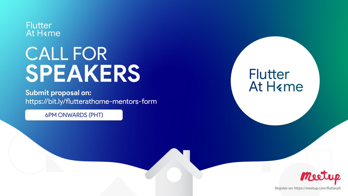 flutter_ph's tweet image. We're looking for awesome speakers!
Currently, we are running the Learning Phase of our event, Flutter At Home 2020, where we encourage everyone to finish the AppBrewery course and join our webinars while we are at home!
Submit proposal on:
bit.ly/flutterathome-…
#flutter