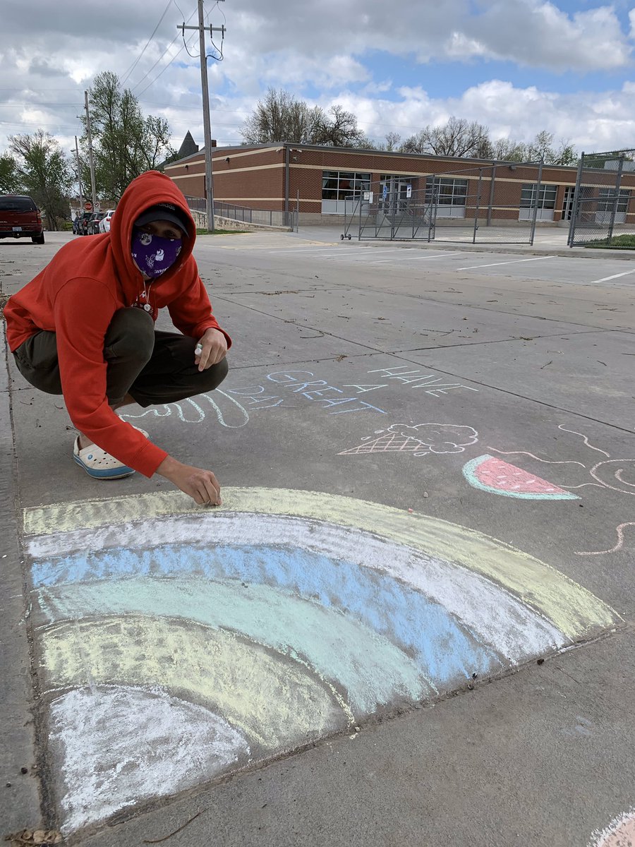 WamegoS's tweet photo. We are happy to have opportunities serving our school and community especially at a safe distance ❤️ https://t.co/bs53eEahdf