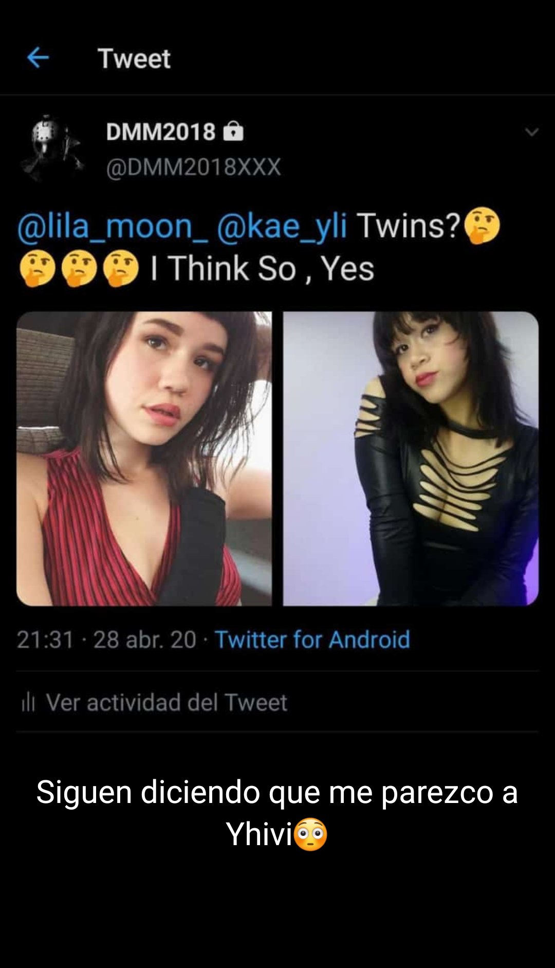 TW Pornstars Lila Jordan. Twitter. Siguen diciendo que me parezco a