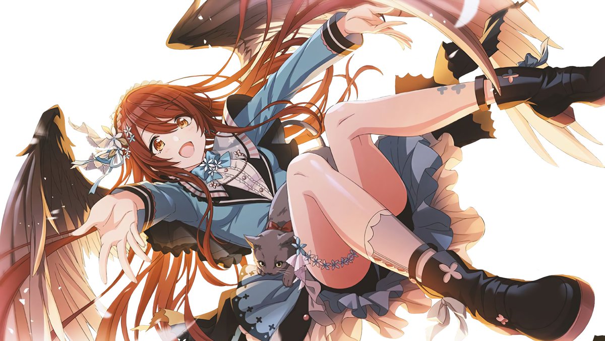 四夜一夜物語】大崎甜花の透過素材追加しました。 #シャニマス #透過