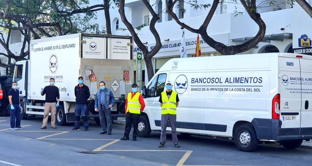 RocioPM81's tweet photo. Being able to help people in need in this #covid19 time is the best gift we can have! Today, we help @BancosolMalaga disinfecting their vehicles to help them to keep helping in a safe way! #StrongerTogether #DiamondResorts #LifeatDiamond #EUDPOINTS #COVIDfree #staysafeatDiamond https://t.co/M02cj0vTIg