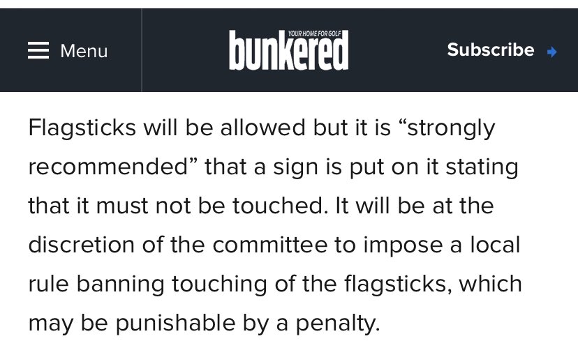 JackBrooksUna's tweet image. Here’s a nice device, manufactured and made by golfers in a local factory in Blackburn, Lancashire.. no need for any players to touch the flag, simply lift with your putter and the ball falls away onto the green 👍⛳️🏌️‍♂️ @EnglandGolf @Lancashiregolf #PrecisionGolf