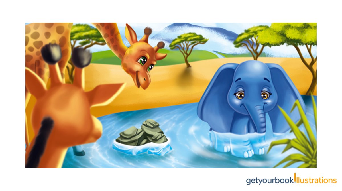 By one of our very talented illustrators. What do you think of this style? 💙