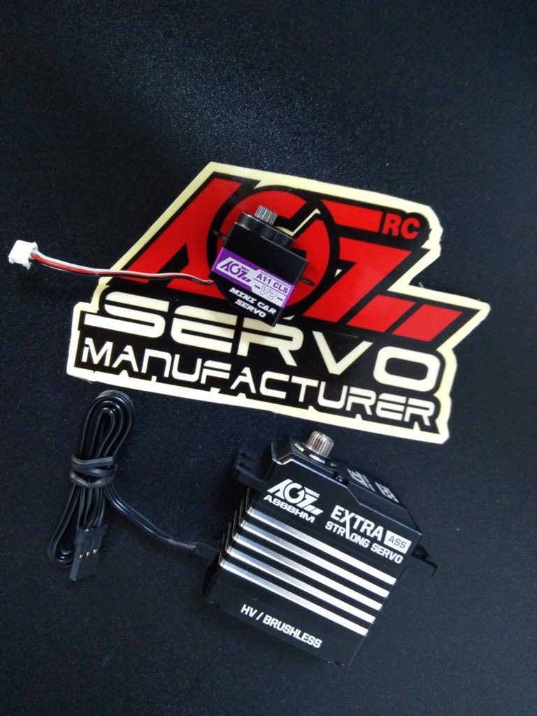 AnnyAgf's tweet image. The father A86BHM(55KG Super Torque in 2s Lipo) &amp;amp; The baby A11CLS (Mini Z Car Drift Servo) #rcservo #agfrc #agfservo #minicar #driftcar #oem