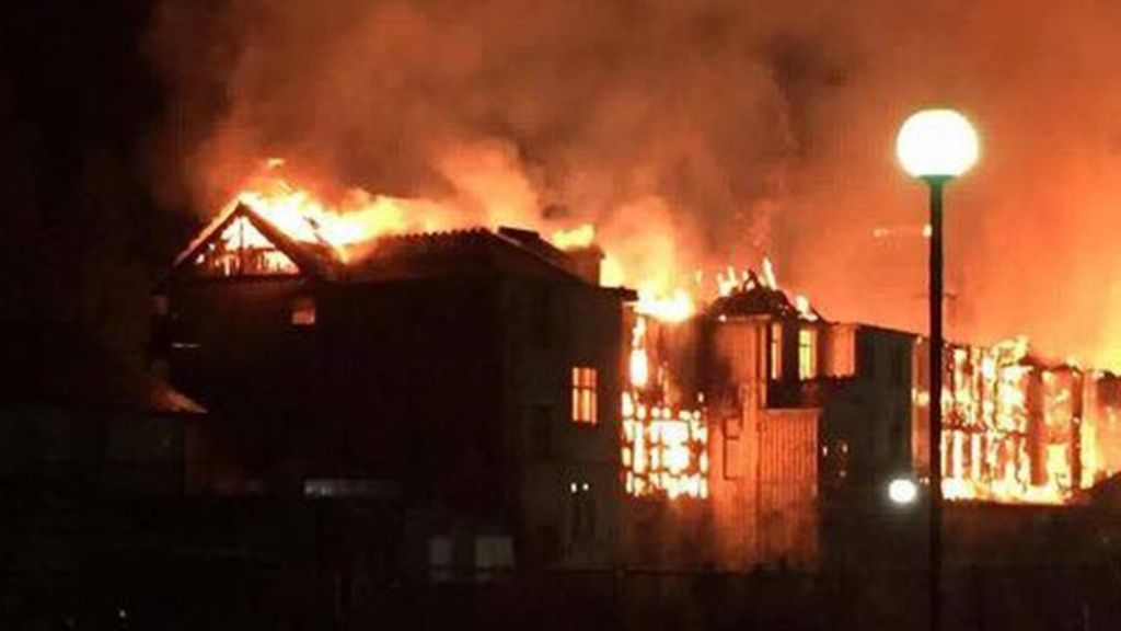 24/ Glen o’Dee Sanatorium. Opened as a hospital for tuberculosis. It has since been a luxury hospital, barracks and convalescence hospital before closing it’s doors in 1998. Attempts to save the building by local campaigners failed and it was destroyed by arson in 2016.