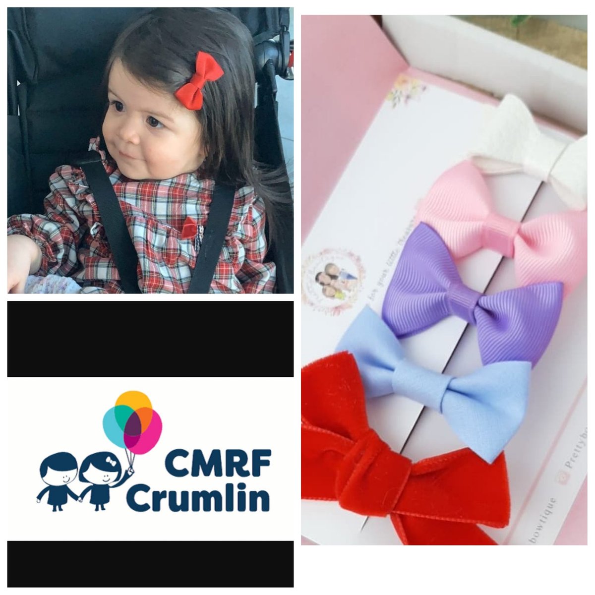 prettybowtique1's tweet photo. So happy to say all 90 box's of the lily collection for @CMRF_Crumlin have sold.
We are over the moon. Amazing money raised for Crumlin.
Thank you so much to everyone.
#Crumlin #thelilycollection #bowbox #bows #handmade #irishdesign https://t.co/mbJg50BjRo
