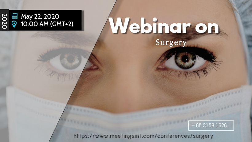 Surgeryevent's tweet photo. Present your research at #surgery webinar
Book your date: May 22, 2020
Mail: surgeryconference7@gmail.com https://t.co/Qoeh8XEfnU