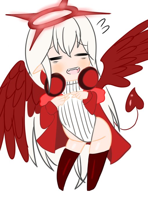 堕天使のtwitterイラスト検索結果 古い順