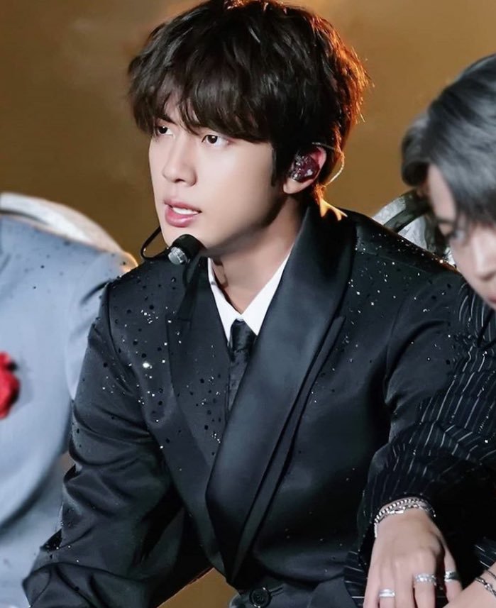 Seokjin doing *that* stare: a dangerous thread