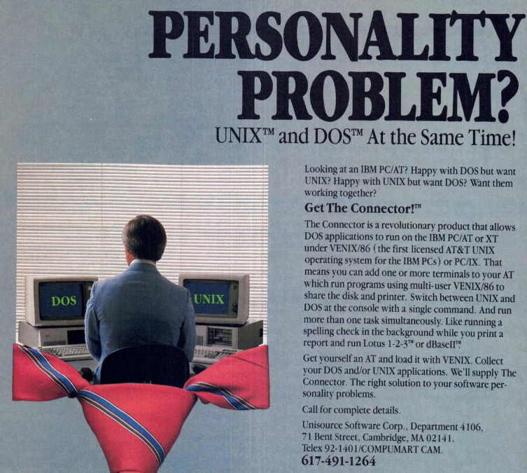 Hayden Barnes on Twitter: ""Switch between UNIX and DOS at the console ...