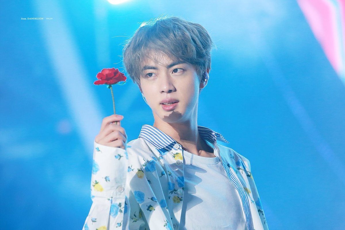 Seokjin doing *that* stare: a dangerous thread