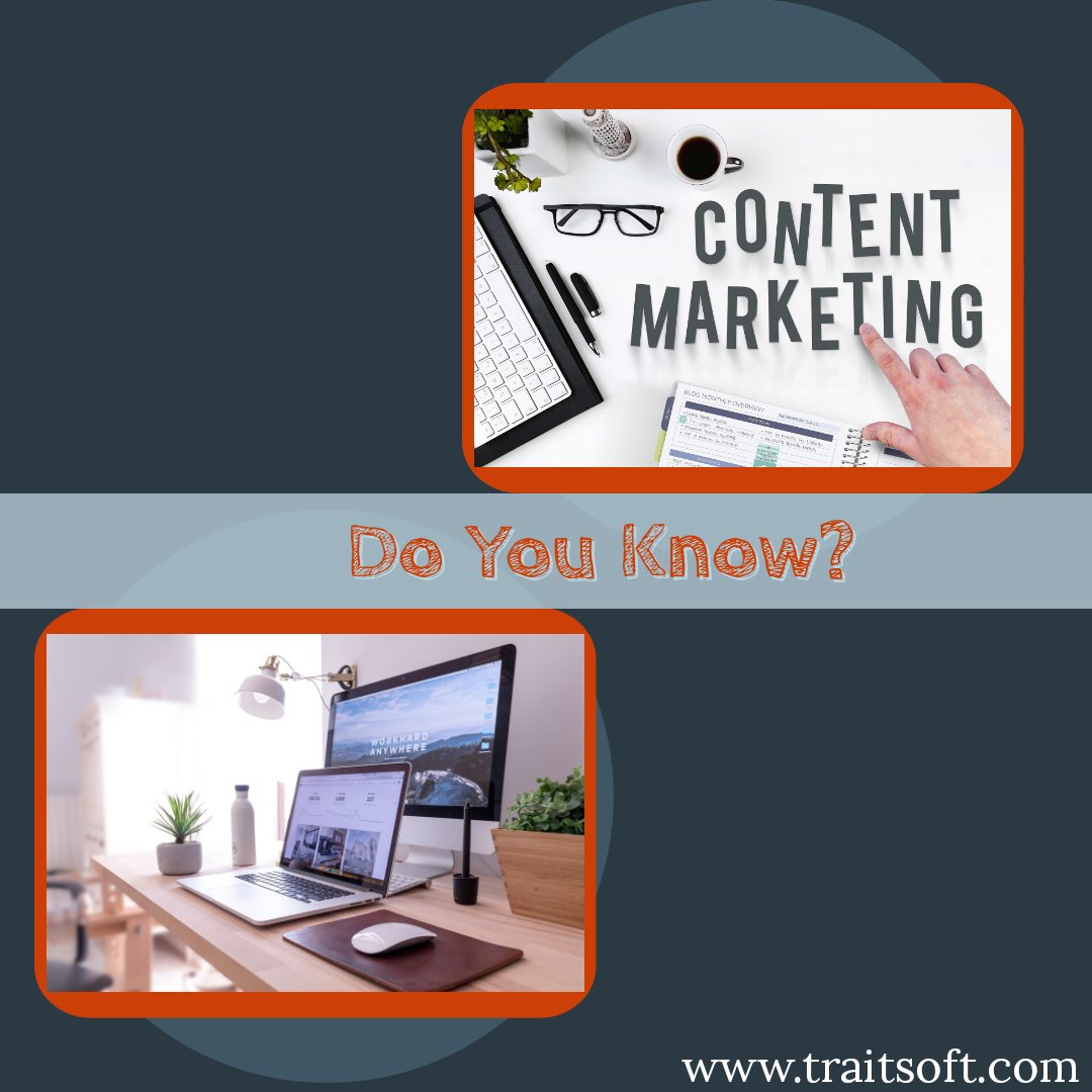 traitsoft's tweet photo. Every day, more than 27 million pieces of content are shared on the Web.
https://t.co/3pSlAmhQ3i
.
#contentmarketing #ContentWriting #ContentCreator #blog #traitsoft https://t.co/kCa8wjXnBz