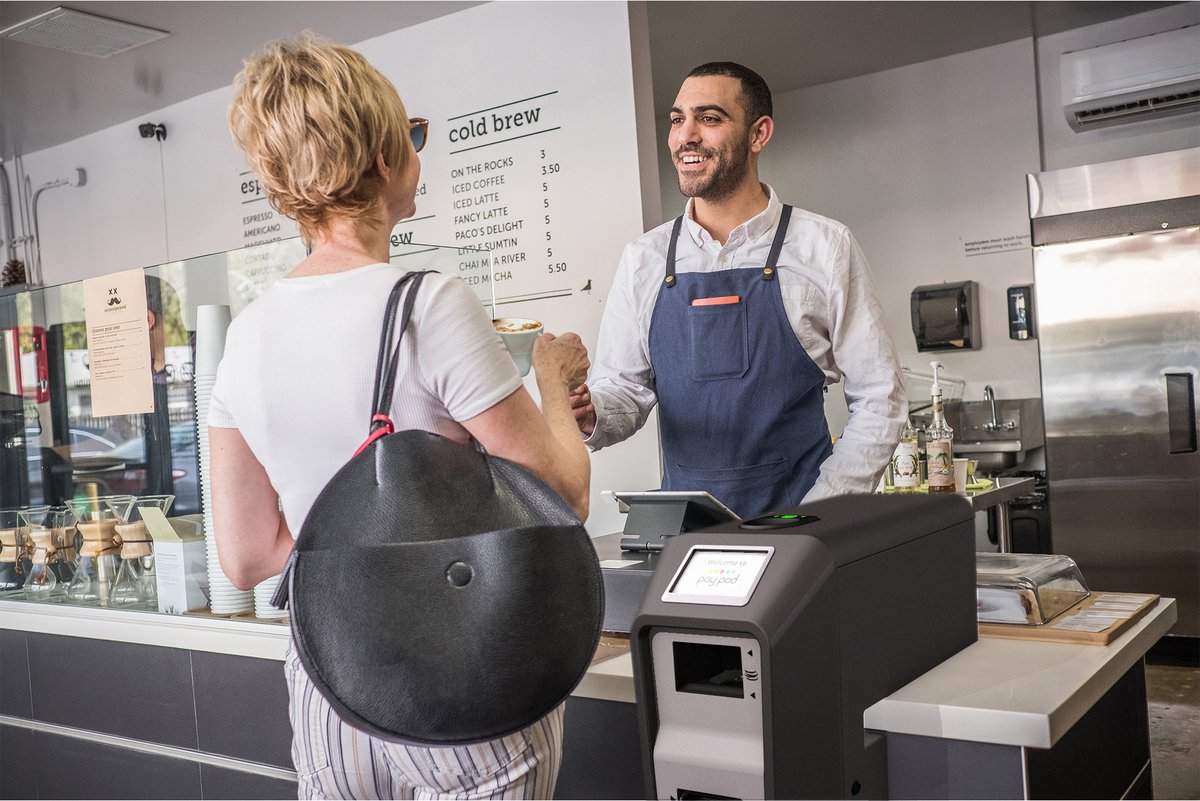 Megaprint_Kyo's tweet photo. Pagos automatizados en el Punto de Venta. Les presentamos #Paypod, la innovación más reciente para el punto de venta en el mercado de comercio minorista.
✅Céntrese en el cliente. No en el efectivo.
Para más información, no dude en consultarnos. https://t.co/xKAjRG2U1h