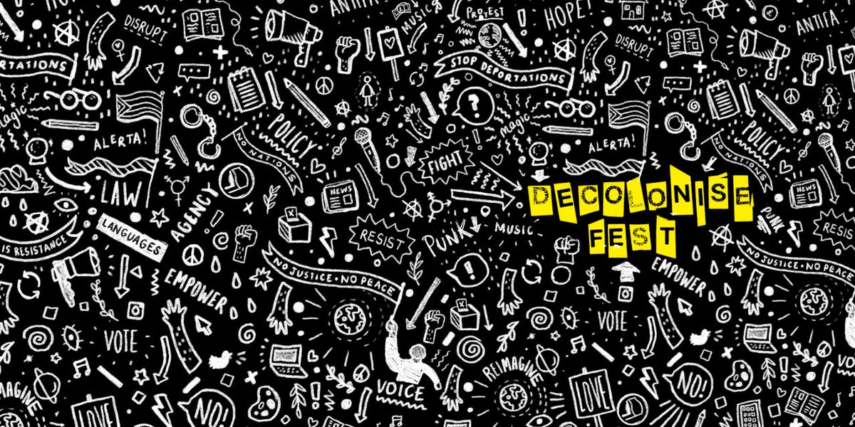 ApplesAndSnakes's tweet photo. Join @FreeWordCentre & @decolonisefest for a night of music with punx of colour live from your home featuring immersive livestream performances and conversation from @MsMohammedMusic, @Stephanopolus, Nadia Javed & @charliexxx. 14 May. Book: https://t.co/GRdi63qQrA #FPII https://t.co/kAGHlT0MqN