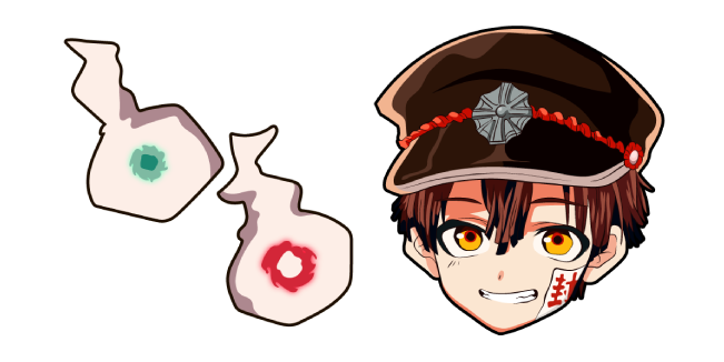 Custom Cursor on X: The ghost living in the female toilet on the third  floor of the Kamome Academy - Hanako and two hakujoudai in a cursor from  the Toilet-Bound Hanako-kun anime