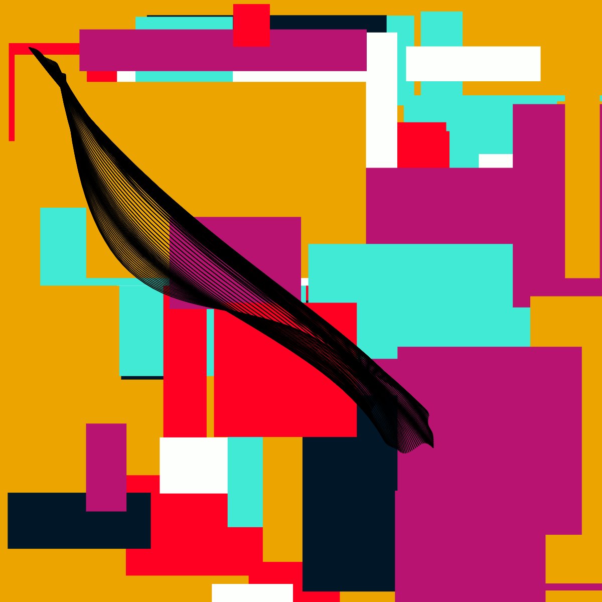 AbstractP5's tweet image. Major tributary fog. 
 #Generativeart #Abstract #Art #p5js