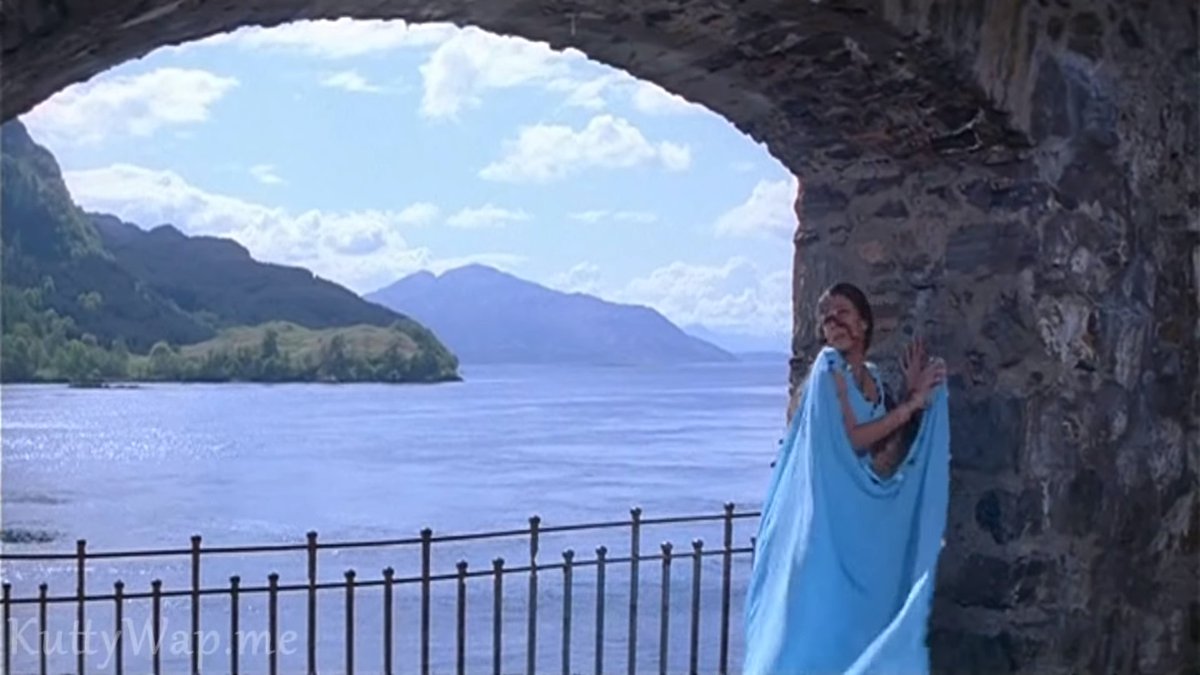"To shoot the title song, I needed an exotic location because the girl (Aishwarya Rai) was living in a fantasy world. I wanted to shoot in a castle, but something that could be composed in one shot. We zeroed in on Eilean Donan castle in Scotland." - Rajiv Menon.